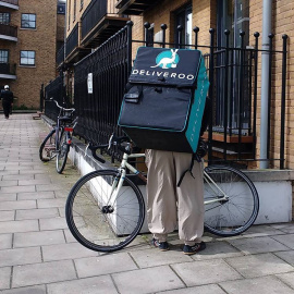 Repartidor de Deliveroo