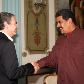 José Luis Rodríguez Zapatero y Nicolás Maduro /EUROPA PRESS