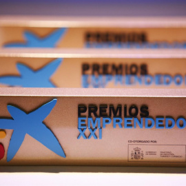 Trofeos de los Premios Emprendedor XXI