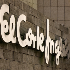 El logo de El Corte Inglés, en uno de sus centros comerciales.