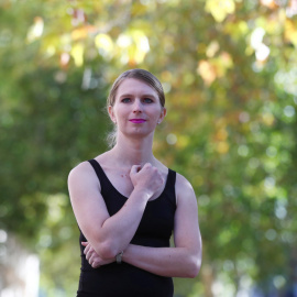 Foto de archivo de Chelsea Manning para el Instituto de Arte Contemporáneo de Londres. / REUTERS