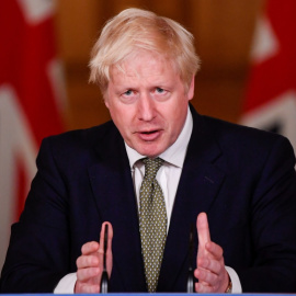 El primer ministro británico, Boris Johnson, en Londres. REUTERS / Toby Melville / Pool