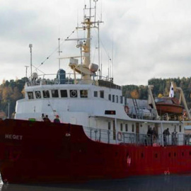 Imagen del barco C-Star, del movimiento xenófobo Defend Europe.-