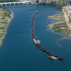 Solo una empresa de Flix está autorizada para verter al Ebro mercurio, un metal pesado que, sin embargo, está presente en todos los ríos de la cuenca por la contaminación atmosférica de fondo.