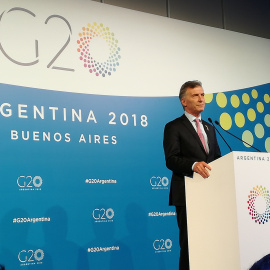 El presidente de Argentina, Mauricio Macri