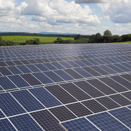 Paneles solares en una planta en la localidad brasileña de Porto Feliz, en el estado de Sao Paulo. REUTERS/Amanda Perobelli