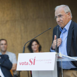 El presidente de la Fundación Pablo Iglesias y exvicepresidente del Gobierno, Alfonso Guerra. - EFE