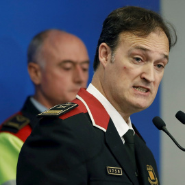 El comisario jefe del cuerpo de los Mossos d,Esquadra, Eduard Sallent, en una imagen de archivo. EFE/Andreu Dalmau