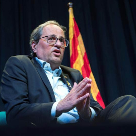 El presidente de la Generalitat, Quim Torra. (MARTA PÉREZ | EFE)