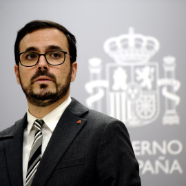 El ministro de Consumo, Alberto Garzón, ofrece una rueda de prensa sobre los resultados del estudio de Vigilancia del Crecimiento, Alimentación, Actividad Física, Desarrollo Infantil y Obesidad en España.