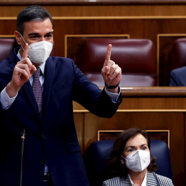 El presidente del Gobierno, Pedro Sánchez