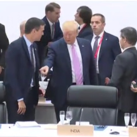 El encuentro entre Donald Trump y Pedro Sánchez en la cumbre del G20