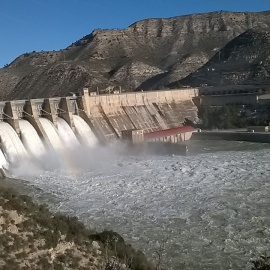 Endesa ha aumentado la capacidad de turbinación y la potencia de las instalaciones en esta presa situada sobre el cauce del Ebro