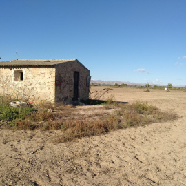 Un equipo de arqueólogos realiza una prospección con detectores de metales para recabar objetos. / F. M.