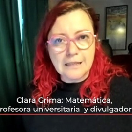 Cómo se hace ciencia hoy en día con la matemática Clara Grima