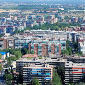 Vista aérea de Alcorcón.