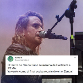 Nacho Cano cantando en el Sonorama de 2019 (EP).