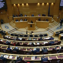 Vista general del pleno del Senado. EFE