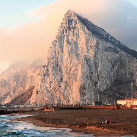 Foto de archivo. El Peñón de Gibraltar. EFE