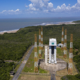 Centro Espacial de Alcântara, en el litoral del estado brasileño de Maranhão.