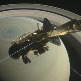 Saturno fotografiado por la sonda Cassini. NASA/RUTERS