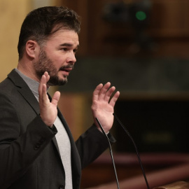 El portavoz de ERC en el Congreso, Gabriel Rufián. -Eduardo Parra / Europa Press
28/12/2021