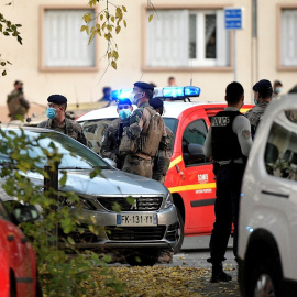 Dos días después del atentado, la Policía francesa actúa en Lyon por una agresión grave a un clérigo. - EFE