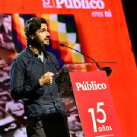 Juan Diego Botto y activistas de diversas causas sociales, premiados por 'Público' en la gala de su 15º aniversario