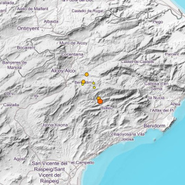 Epicentro del terremoto.