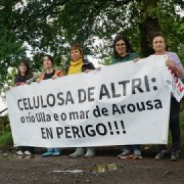 Frenar la macrocelulosa de Altri en Galicia, una lucha ambiental con rostro de mujer