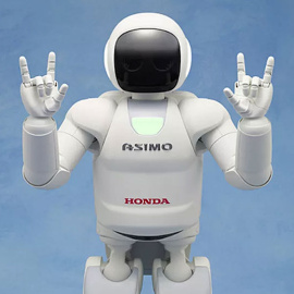 Imagen de Asimo, de Honda. ARCHIVO