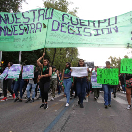 28/09/2019 Protestas de 2019 a favor de la legalización del aborto en México