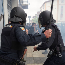 Antidisturbios de la Policía Nacional