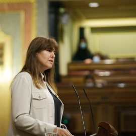 La portaveu de JxCat, Laura Borràs, al Congrés.