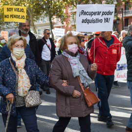 Protesta pensionistas