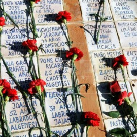 Una de las fosas comunes del cementerio de Paterna. EFE/Archivo