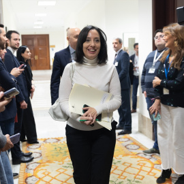 La exdiputada del PSOE, Mercedes González, en una imagen de archivo en el Congreso.