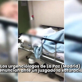 Los urgenciólogos de La Paz denuncian ante un juzgado la saturación del hospital tras una tarde con 100 pacientes y 50 camas