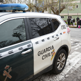 Fotografía de archivo de un coche de la Guardia Civil.