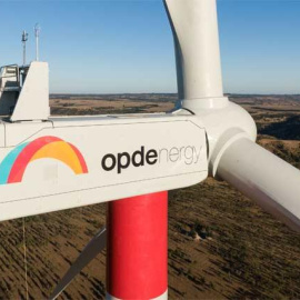 Un parque eólico de Opdenergy.