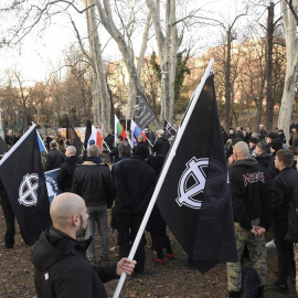 Neonazis en Budapest