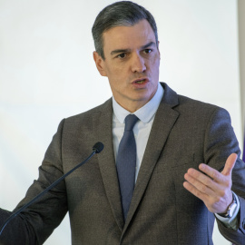 El presidente de Gobierno, Pedro Sánchez, en Jaén.