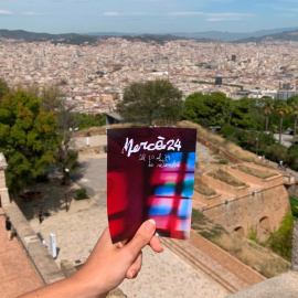 Cartell de la Mercè al Castell de Montjuïc