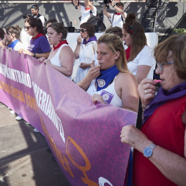 Protestas contra agresiones sexuales