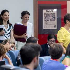 La ministra de Justicia, Pilar Llop, la de Igualdad, Irene Montero, y la ministra Portavoz, Isabel Rodríguez, a su llegada a una rueda de prensa posterior a la reunión del Consejo de Ministros, en el Palacio de La Moncloa. E.P./Alberto Ortega