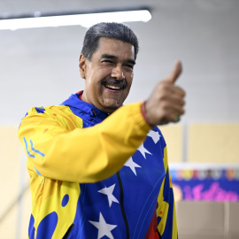 El presidente venezolano, Nicolás Maduro, durante un acto en Caracas.