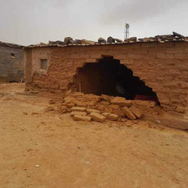 Las lluvias arrasan campos de refugiados saharauis en Tinduf (Argelia)