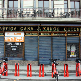 Un local comercial emblemàtic en venda a la Rambla de Barcelona.