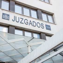 Sede de los juzgados de instrucción de Madrid, en la Plaza de Castilla.