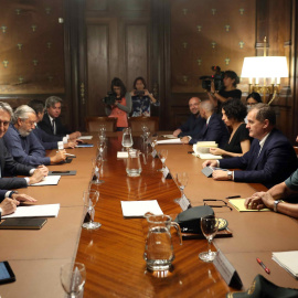 Reunión del Comité de Crisis celebrada esta mañana / EFE